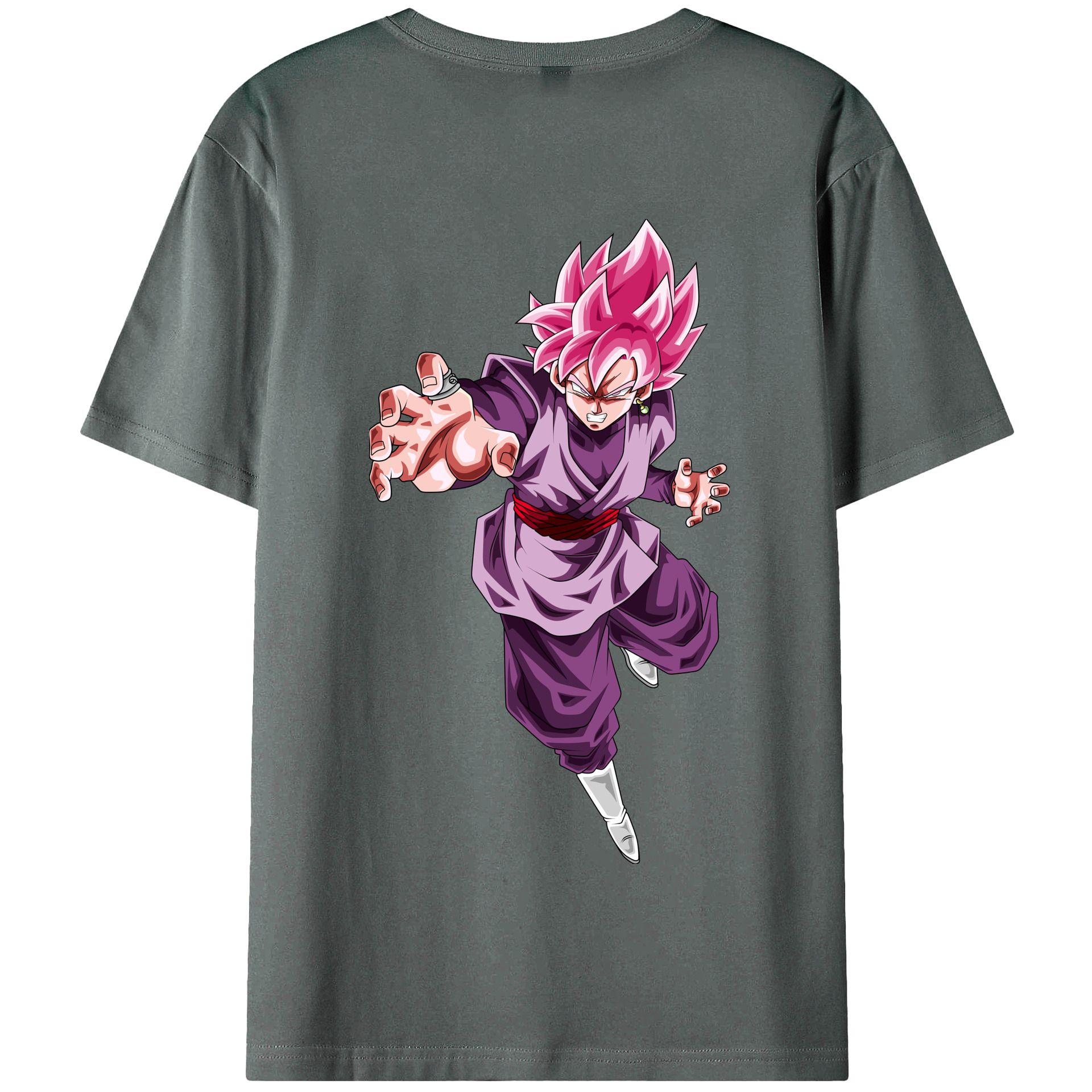 （画像用） ドラゴンボール ベジット DRAGON BALL Vegetto 綿100％半袖Tシャツ（背面プリント）